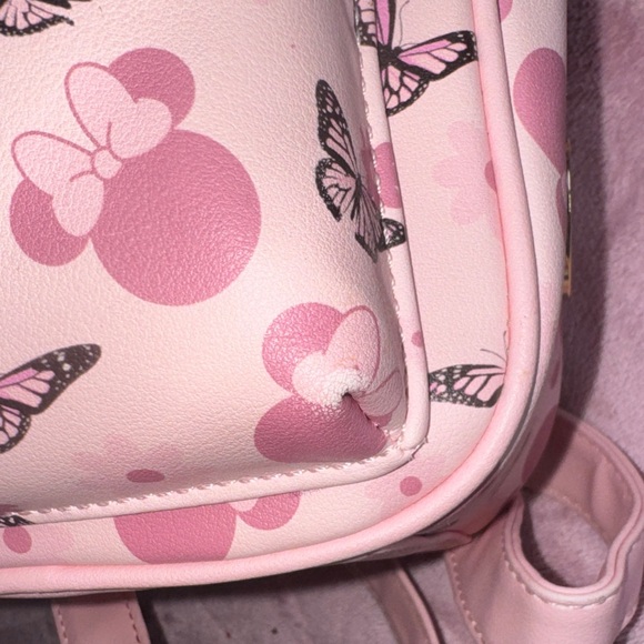 Disney Mini Pink Butterfly Backpack - Picture 7 of 11